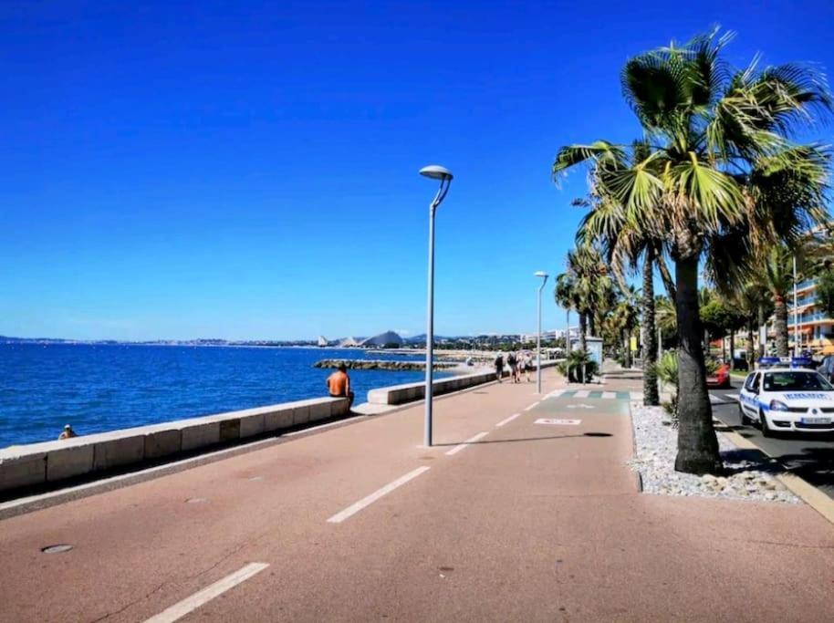 Cocon Marin 4 Studio Proche Mer Parking Wifi Cagnes-sur-Mer Extérieur photo