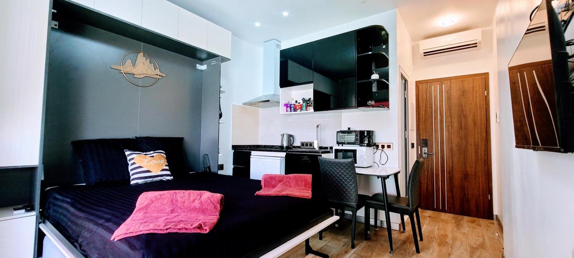 Cocon Marin 4 Studio Proche Mer Parking Wifi Cagnes-sur-Mer Extérieur photo